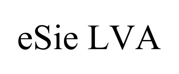 Trademark Logo ESIE LVA