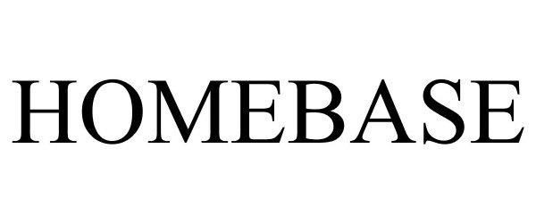 Trademark Logo HOMEBASE