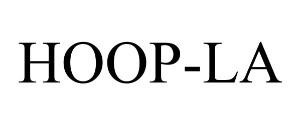 Trademark Logo HOOP-LA