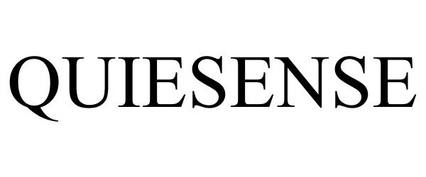 Trademark Logo QUIESENSE