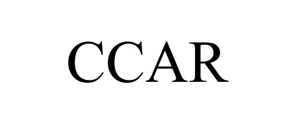 Trademark Logo CCAR