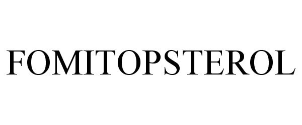 Trademark Logo FOMITOPSTEROL