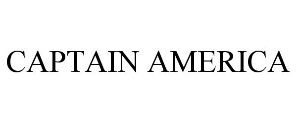 Trademark Logo CAPTAIN AMERICA