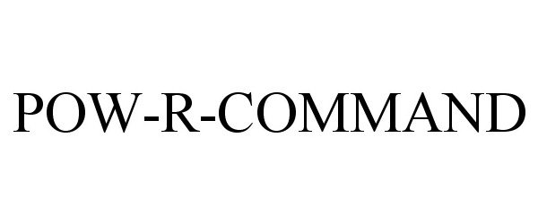 Trademark Logo POW-R-COMMAND