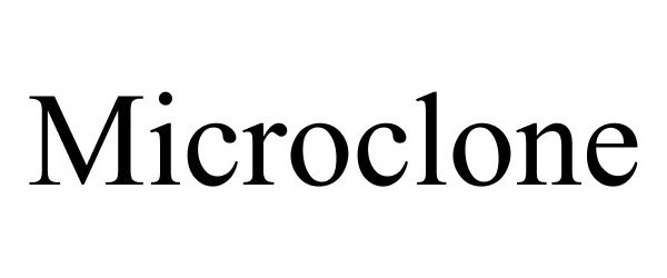 Trademark Logo MICROCLONE