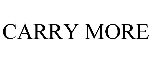 Trademark Logo CARRY MORE