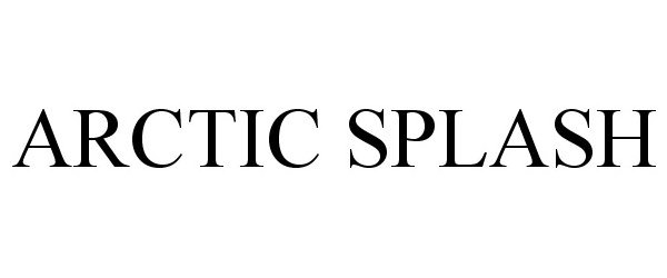 Trademark Logo ARCTIC SPLASH