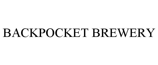  BACKPOCKET BREWING