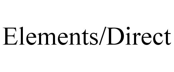  ELEMENTS/DIRECT