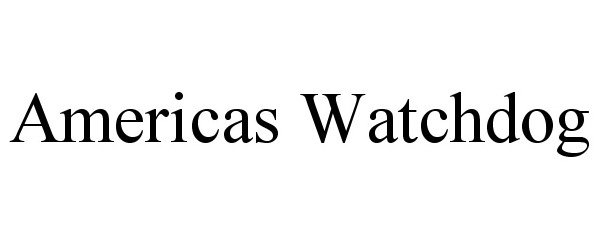  AMERICAS WATCHDOG