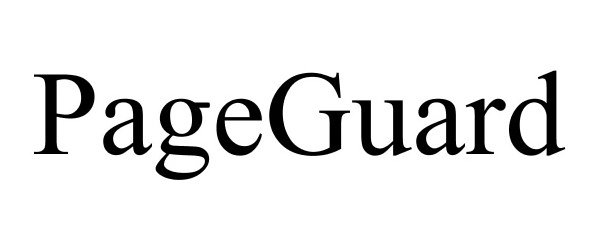 Trademark Logo PAGEGUARD