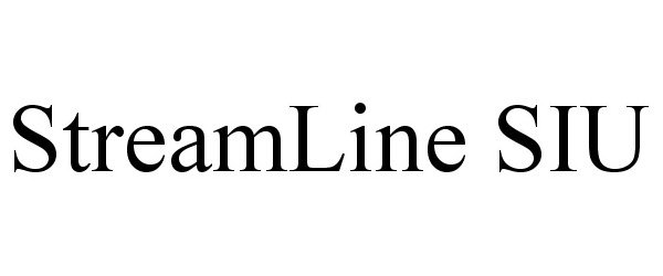 Trademark Logo STREAMLINE SIU