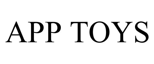 Trademark Logo APP TOYS