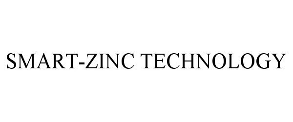 Trademark Logo SMART-ZINC TECHNOLOGY