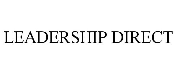 Trademark Logo LEADERSHIP DIRECT