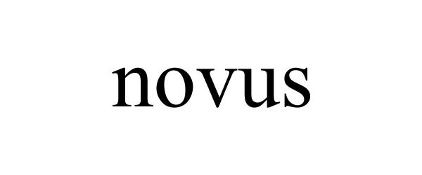 Trademark Logo NOVUS