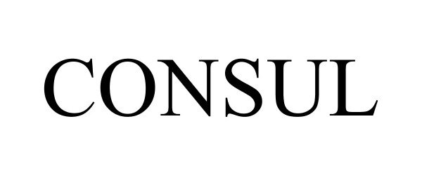 Trademark Logo CONSUL