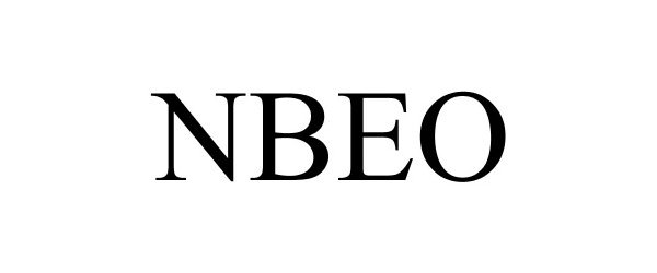 Trademark Logo NBEO