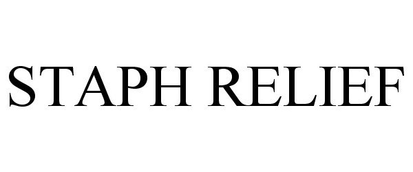 Trademark Logo STAPH-RELIEF