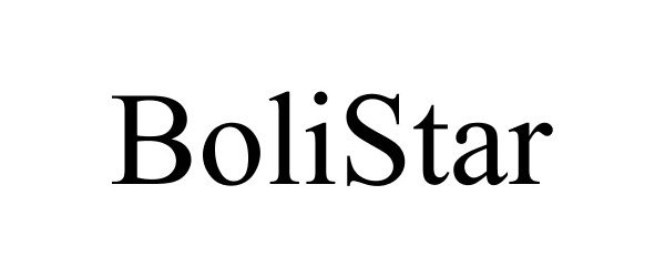 Trademark Logo BOLISTAR