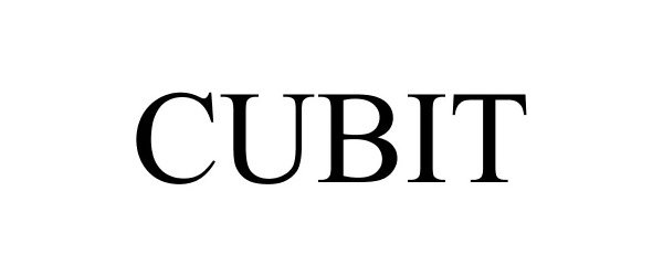 Trademark Logo CUBIT