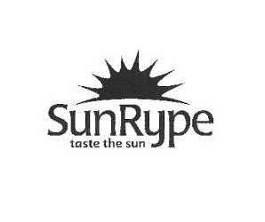  SUNRYPE TASTE THE SUN