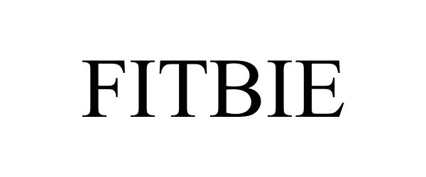 Trademark Logo FITBIE