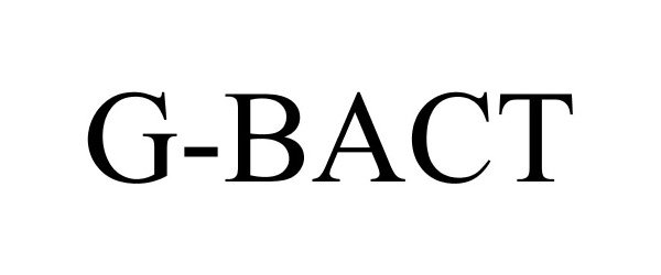 Trademark Logo G-BACT