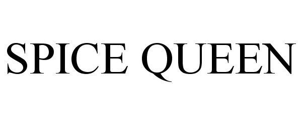 Trademark Logo SPICE QUEEN