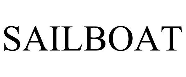 Trademark Logo SAILBOAT