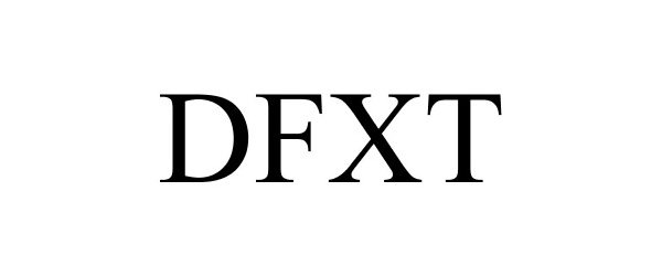 Trademark Logo DFXT