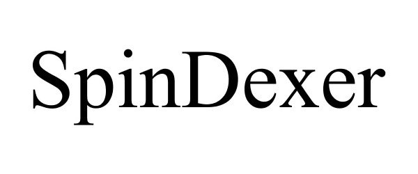 Trademark Logo SPINDEXER