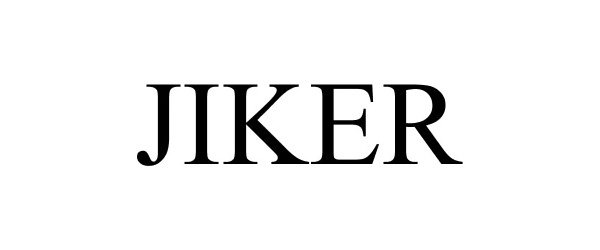 Trademark Logo JIKER