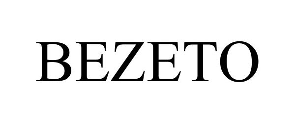 Trademark Logo BEZETO