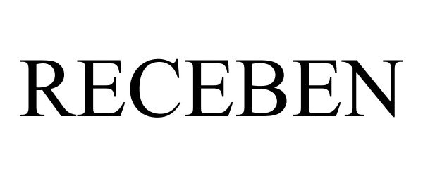 Trademark Logo RECEBEN