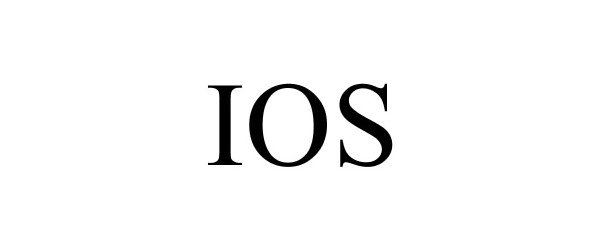 Trademark Logo IOS