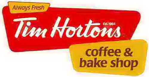  TIM HORTONS ALWAYS FRESH CAFE &amp; BAKE SHOP EST. 1964