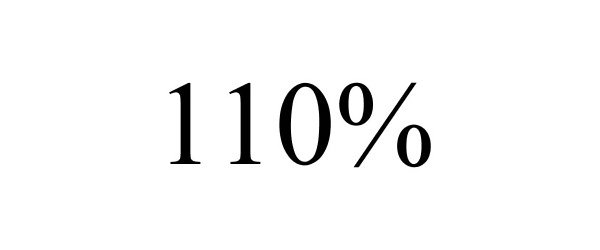 Trademark Logo 110%
