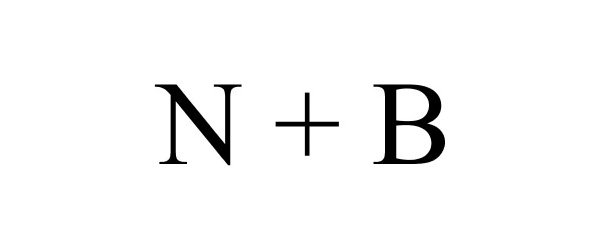 Trademark Logo N + B