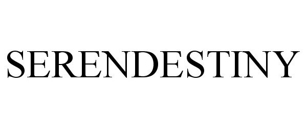 Trademark Logo SERENDESTINY