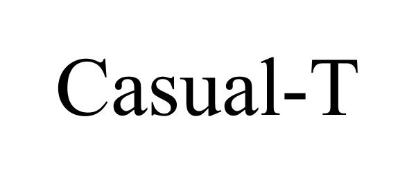 Trademark Logo CASUAL-T