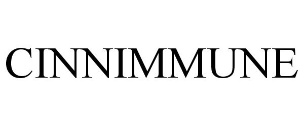 Trademark Logo CINNIMMUNE