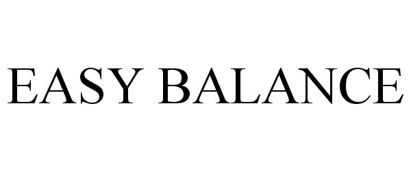 Trademark Logo EASY BALANCE