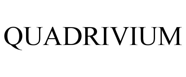 Trademark Logo QUADRIVIUM