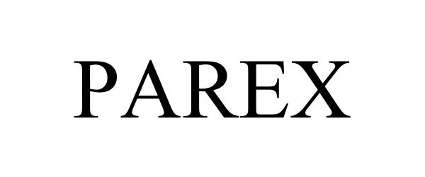 Trademark Logo PAREX
