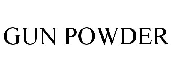 Trademark Logo GUN POWDER