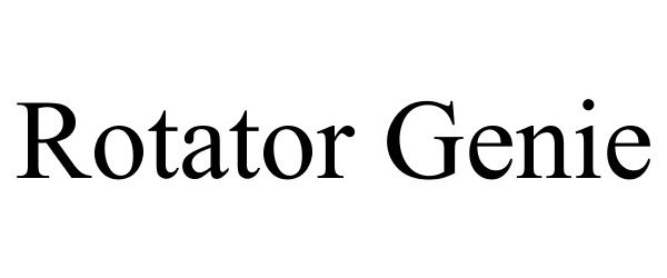  ROTATOR GENIE