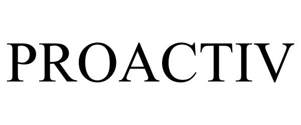 Trademark Logo PROACTIV