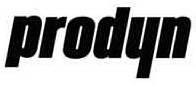 Trademark Logo PRODYN