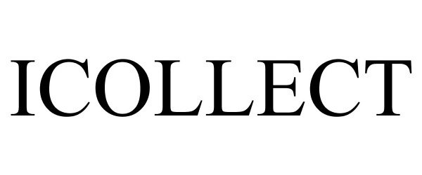 Trademark Logo ICOLLECT